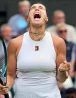 Sabalenka thwarts Bouzkova in tricky test