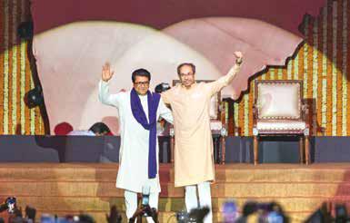 In show of unity, Raj and Uddhav tag-team BJP, invoke Marathi pride
