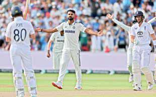 Akash Deep's heroics help India end Edgbaston drought