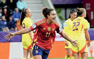 Red-hot Spain march on