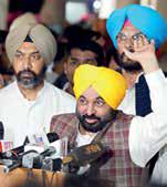 CM Mann Slams BJP for Trying to Subdue Democracy's Voice by Lodging FIRs
