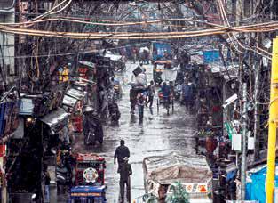 Rainfall Brings Relief to Nat'l Capital, Triggers Waterlogging in Some Areas