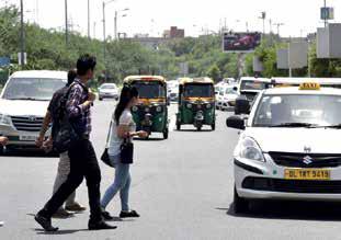 Walking into danger? 12 out of 15 pedestrian environments rated unsafe by Delhiites