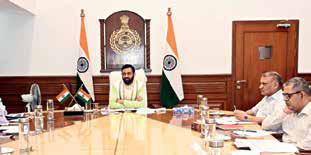 Haryana Chief Minister Saini orders priority repair of inter-state roads