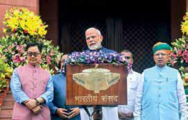 PM: Monsoon Session like 'Vijay Utsav'; Constitution winning over violence