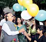 Minister Ashish Sood Addresses Orientation at Chirag Delhi School