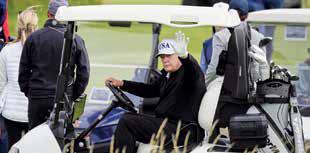 US President Trump Plays Golf in Scotland Amid Protests Over Visit