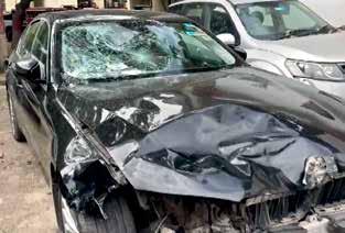 Five-year-old girl killed, two hurt as speeding BMW hits scooter in Noida