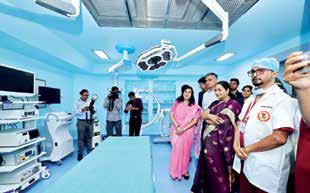 CM Inaugurates SSB Multispecialty Hosp in Kailash Colony