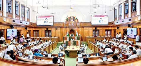 DAY 5: GST AMENDMENT BILL ALSO CLEARED AMID UPROAR Delhi Assembly draws the line on fees