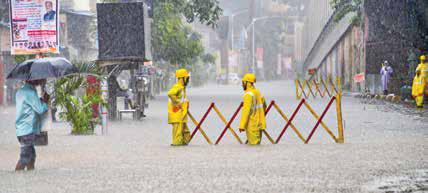 Relentless rains ravage several states across India