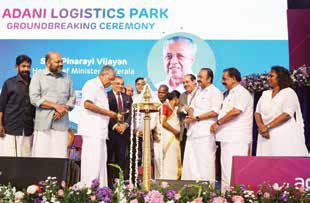 APSEZ Announces Groundbreaking of Adani Logistics Park in Kalamassery, Kochi