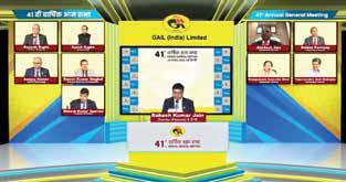 GAIL (India) holds 41st AGM virtually for sixth straight year, showcases record performance