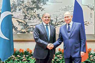 Pakistan respects Russia's relations with India, Sharif tells Putin at SCO