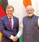 PM MODI MEETS GERMAN FOREIGN MINISTER 'Immense potential to scale up India-Germany ties'