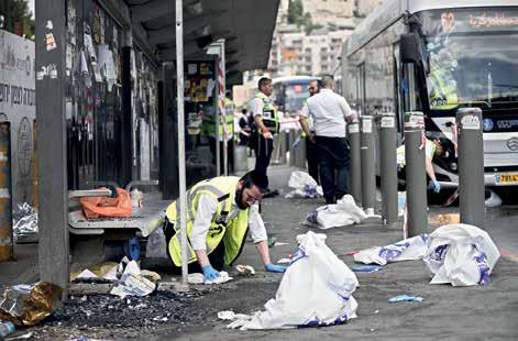 At least six people killed in shooting at Jerusalem bus stop