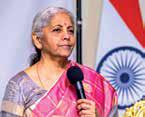 Diplomatic teams engaging with US for trade talks, says Sitharaman