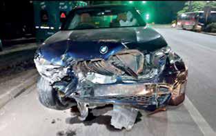 Senior Finance Ministry Official Killed, Three Hurt as BMW Hits Motorcycle