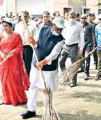Chhattisgarh CM Sai launches cleanliness drive