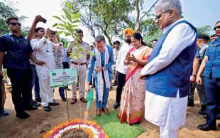 ‘DELHI’S GREEN COVER HAS INCREASED BY 25%, THE HIGHEST AMONG ALL STATES’ Global leaders join ‘Ek Ped Maa Ke Naam’ drive