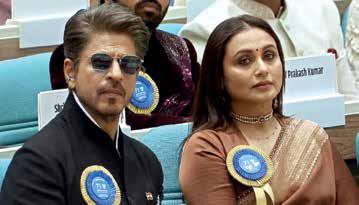 MOHANLAL, SRK, RANI MUKERJI & VIKRANT MASSEY SHINE WITH PROUD HONOURS