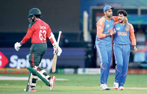India earn the stripes