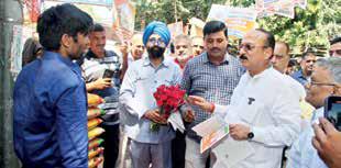 Min Sood leads GST gratitude march