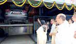 CM Gupta opens automated puzzle parking in Punjabi Bagh
