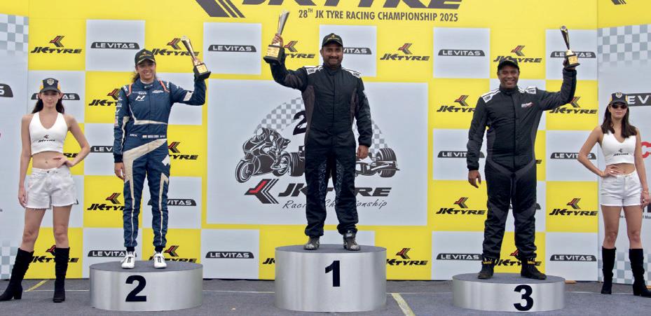 Young turks & Mira Erda shine in JK racing