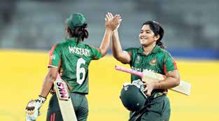 WOMEN'S WORLD CUP Bangladesh's Rubya leads the way vs Pak
