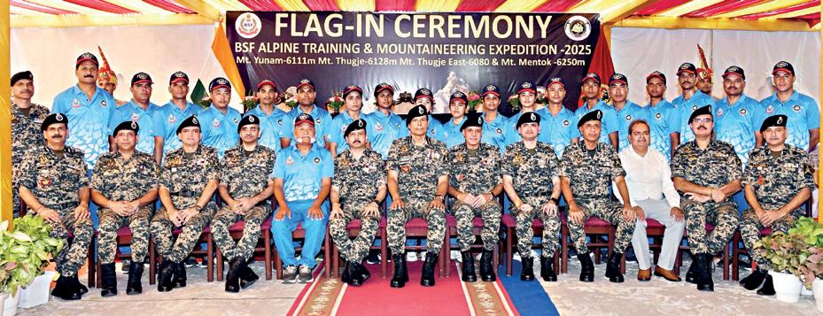 BSF mountaineers scale 4 above 6K-metre peaks