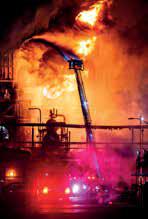 Massive fire erupts at Chevron refinery just outside of Los Angeles
