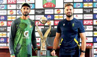 SA face spin test in Pak for 2-Test series