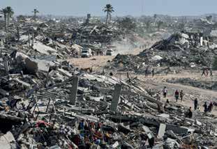Palestinians journey back home as aid convoys start to enter Gaza