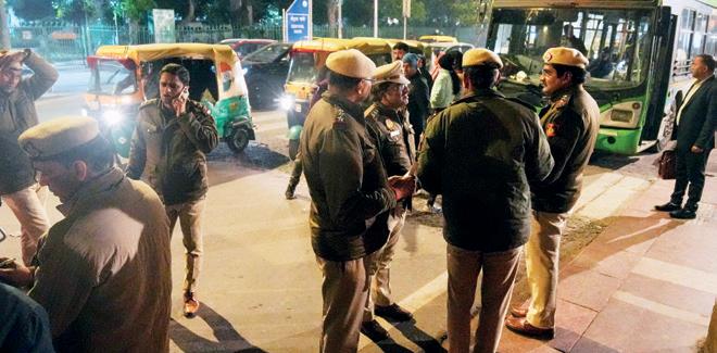 Delhi Police conducts intensified patrolling ahead of festive season