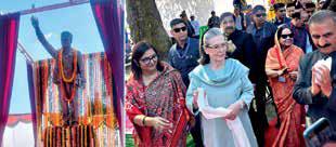 Shimla’s Ridge gets Virbhadra Singh’s statue