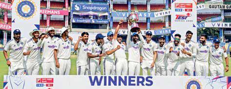 Dominant India pass Windies test with flying colours