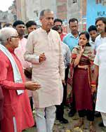 Deputy Mayor Yadav inspects Kirari wards