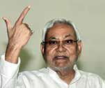 Nitish launches Bihar election campaign, takes swipe at Lalu