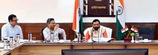 Haryana CM reviews student scholarships & water supply status