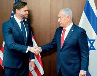 Vance criticises Israel’s Parl vote on West Bank annexation