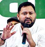Nitish will not be made Bihar CM if NDA voted to power: Tejashwi