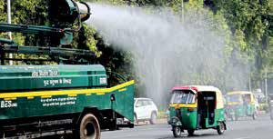 Delhi’s AQI remains ‘very poor’; light rain, haze likely on Tuesday