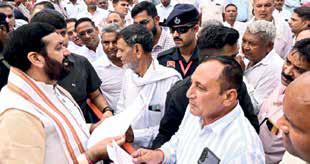 CM Saini listens to public grievances in Ladwa
