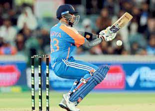 Rain stops Suryakumar, India as first T20I gets called off