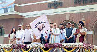 Amit Shah flags off 'Run for Unity'