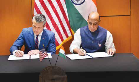 India and US sign new 10-year defence pact to deepen strategic and security cooperation