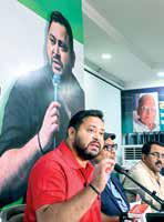 'Rs 300 per quintal for paddy': Tejashwi Yadav woos farmers