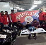 Courier boy fakes robbery to steal high-end phones, nabbed with three others