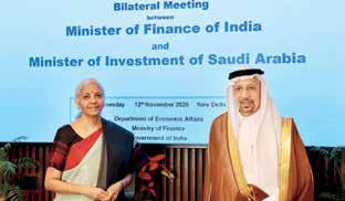 FM meets Saudi Arabia's Investment minister